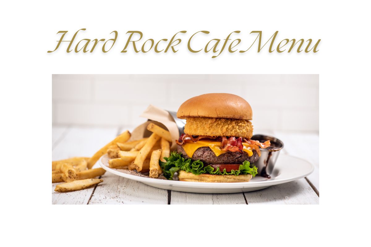 Hard Rock Cafe Menu