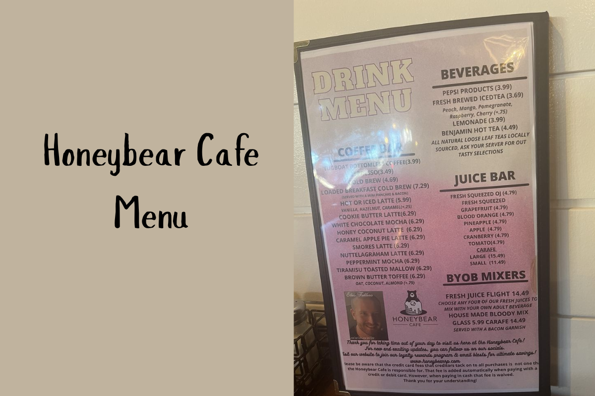 Honeybear Cafe Menu Price | Hours & Deals 2025