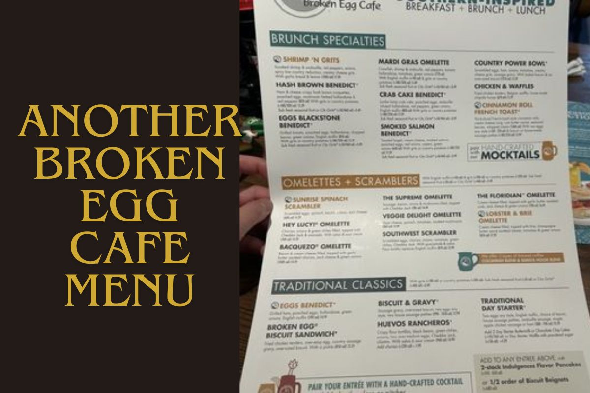 Another Broken Egg Cafe Menu