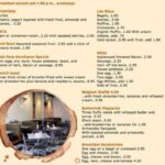 Demitasse Café Menu