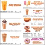 Dunkin Menu