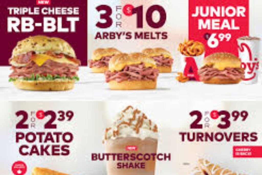 Arby’s Menu With Prices In USA